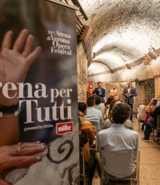 Arena per Tutti: l’opera accessibile a ogni pubblico
