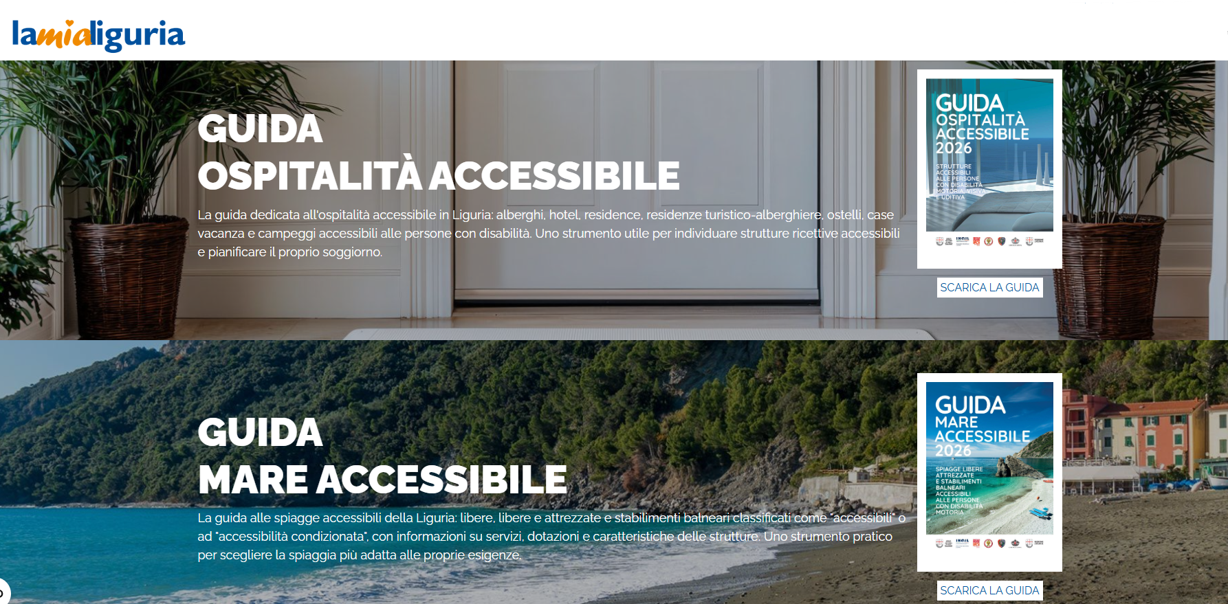 Liguria, presentate le Guide 2026 per un turismo sempre più accessibile