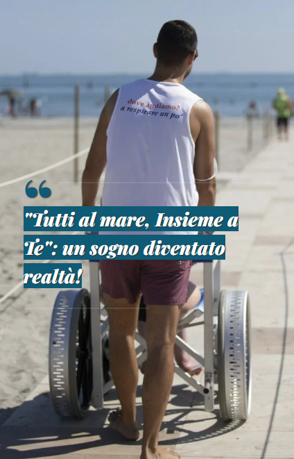 Insieme a Te: la spiaggia dove l’inclusione diventa realtà