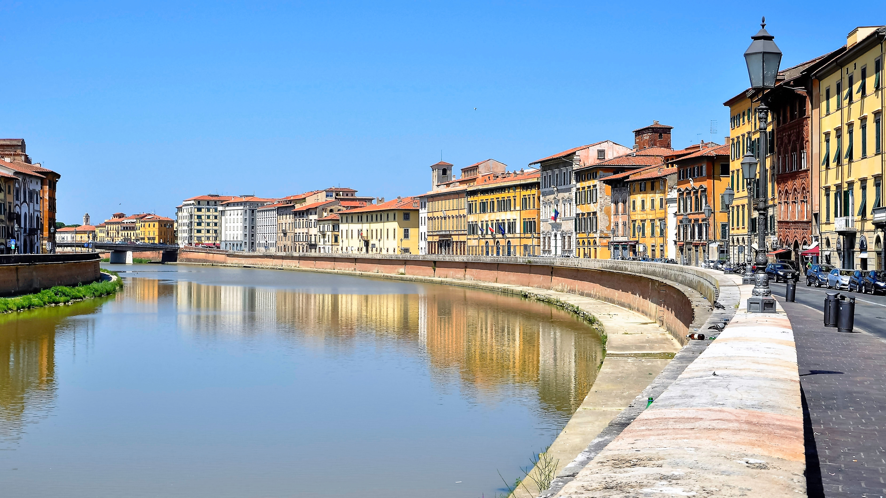 Foto panoramica di Pisa