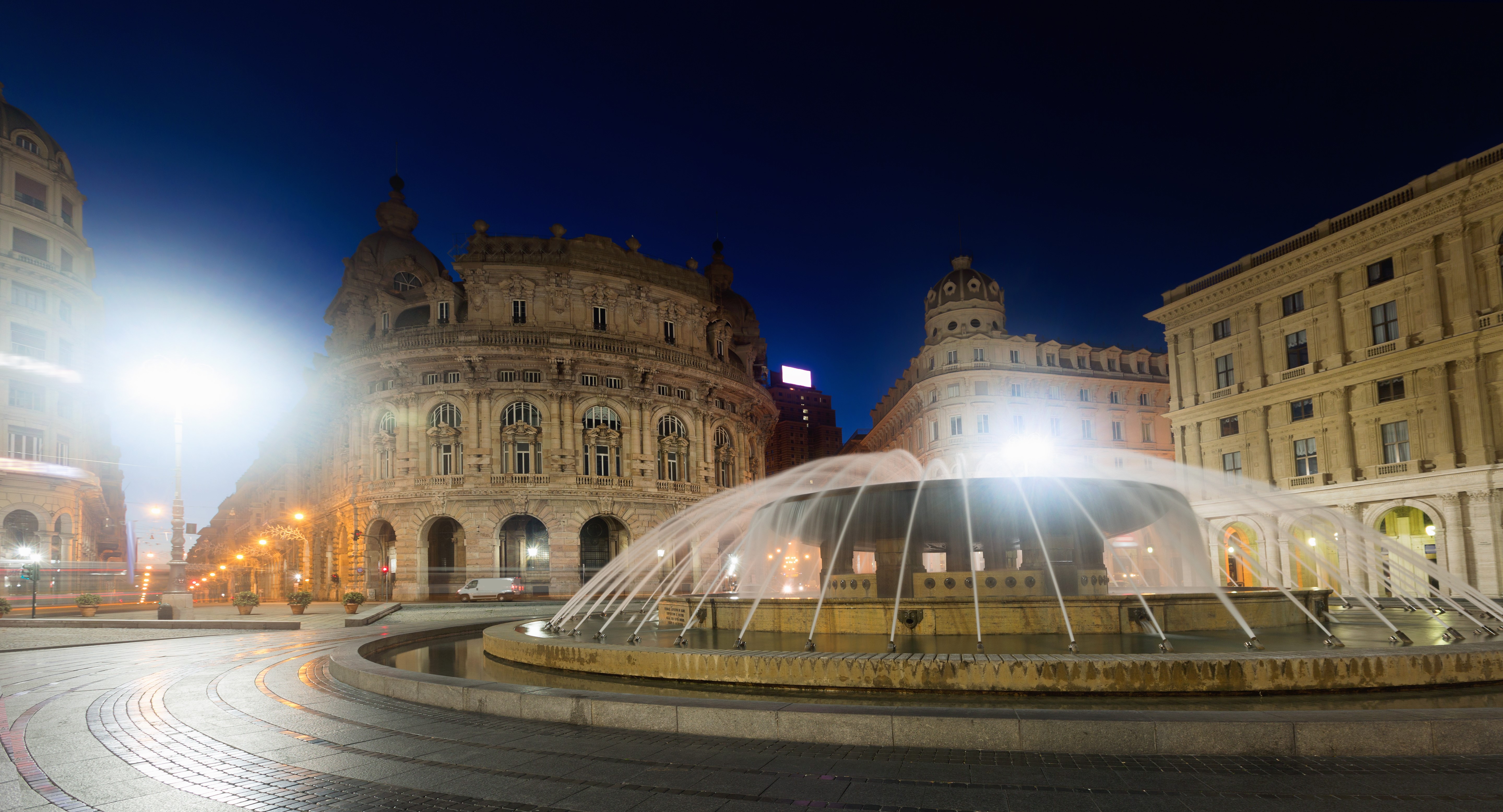 Foto di Piazza de Ferrari e della sua fontana