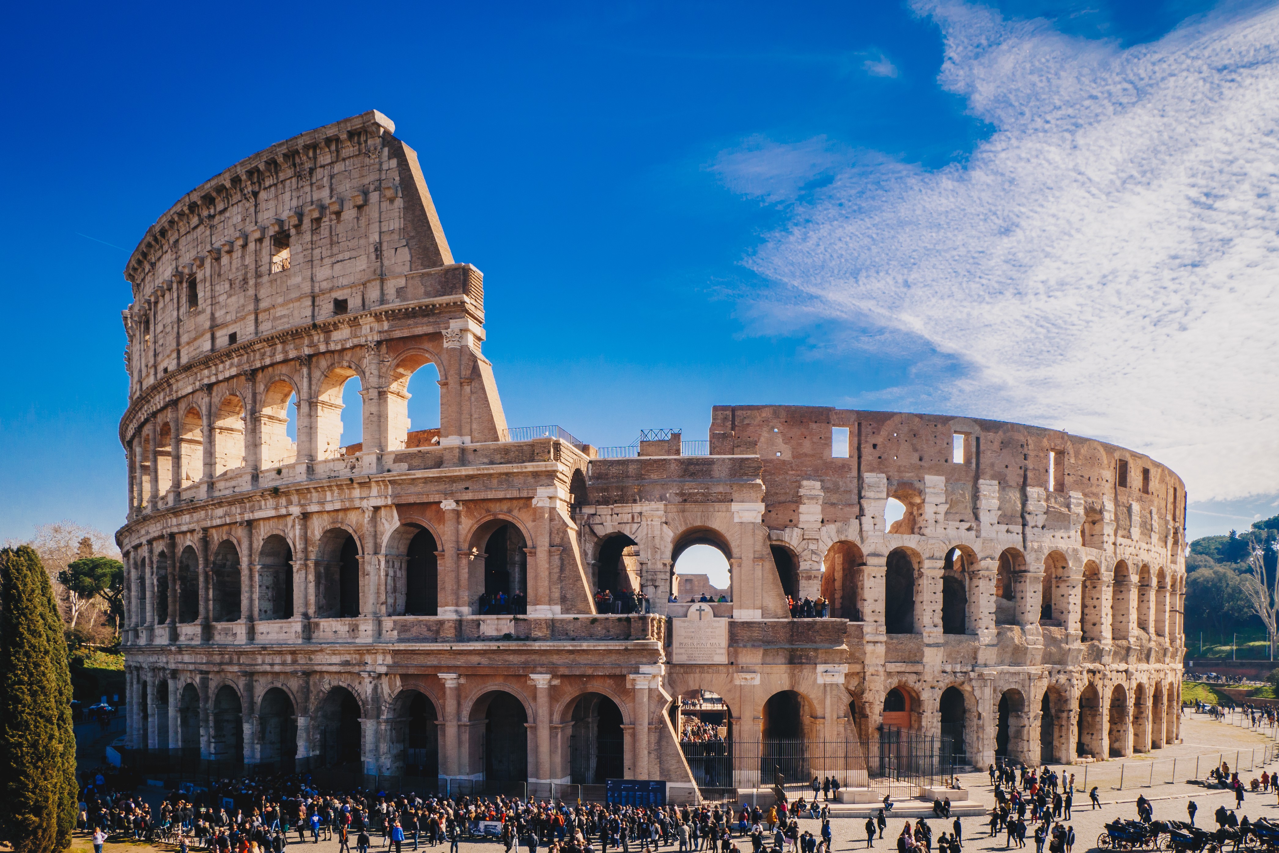 Foto del Colosseo di Roma