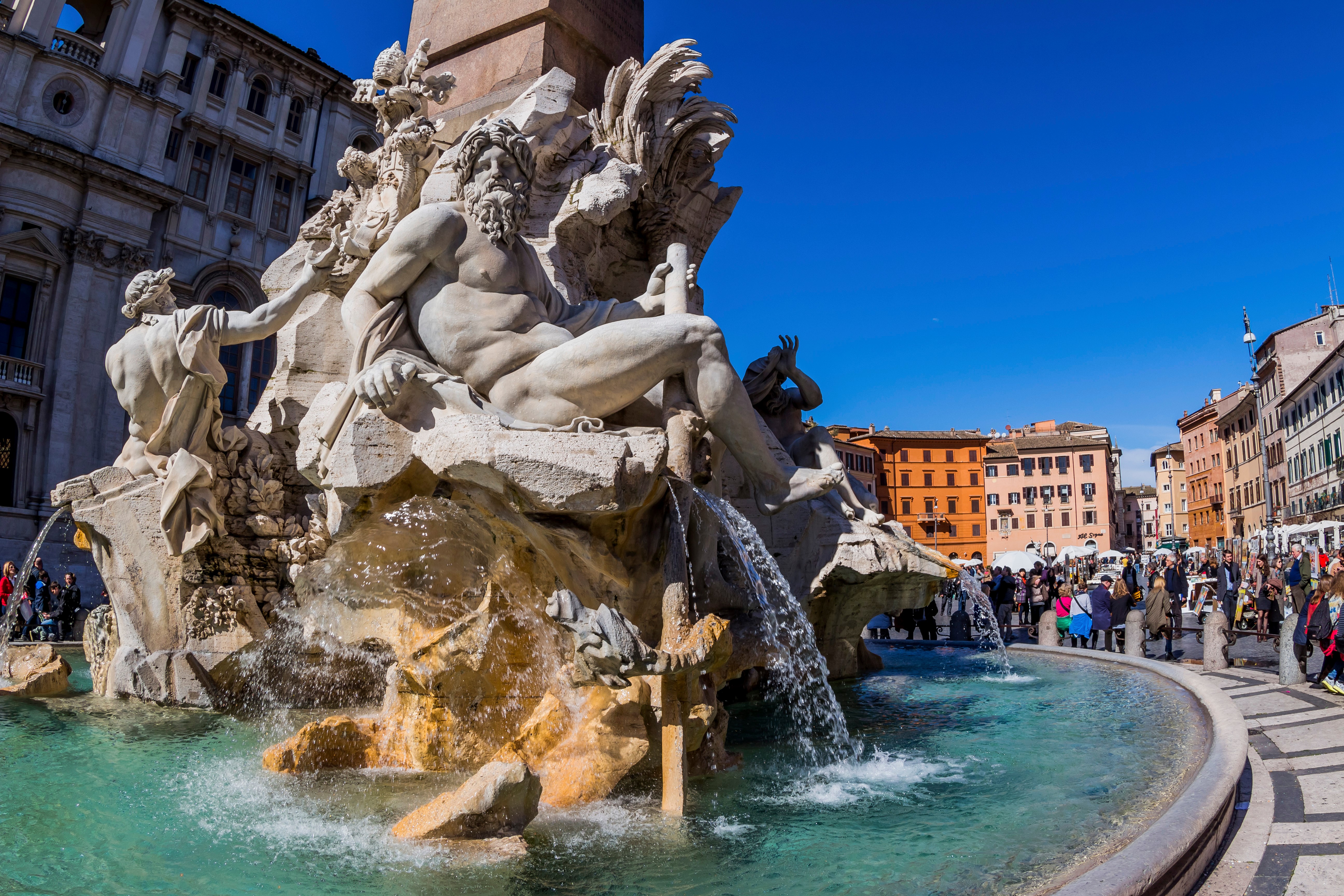 Foto della Fontana dei Quattro Fiumi