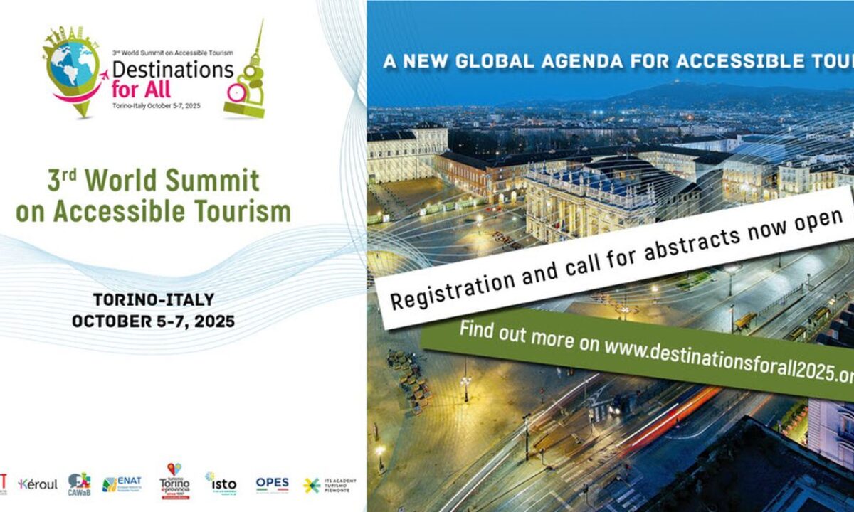 World Summit on Accessible Tourism (5-7 ottobre)