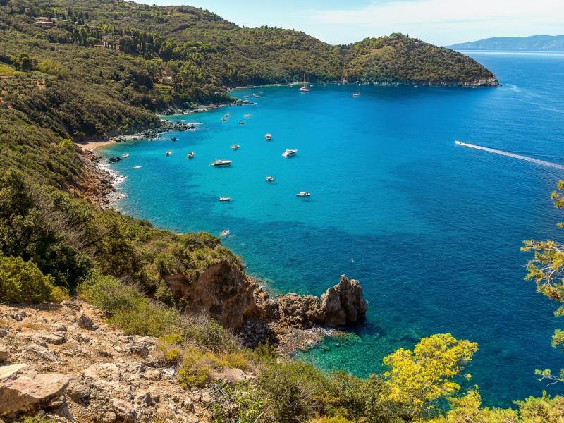 veduta sul mar Ligure